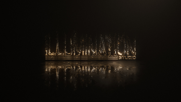 VideoHive Chrome Particles Logo 21625509