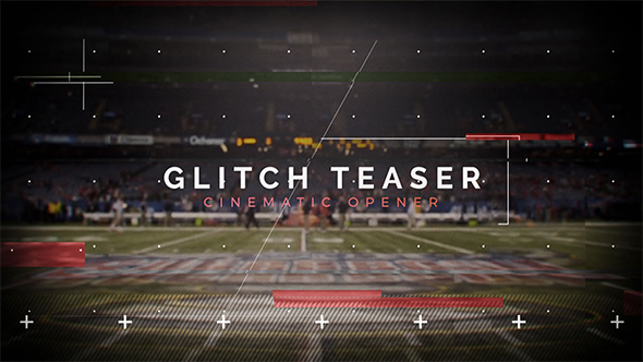 VideoHive Cinematic Glitch Teaser 18603600