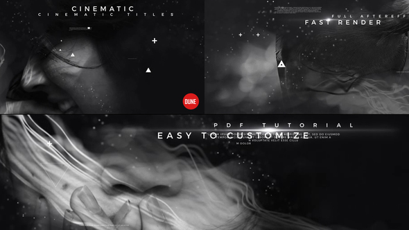 VideoHive Cinematic Titles V3 23095397
