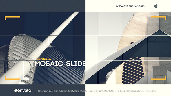 VideoHive Classic Mosaic Slide 15860951
