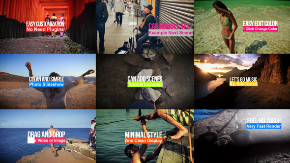 VideoHive Clean And Simple Slideshow 7255240