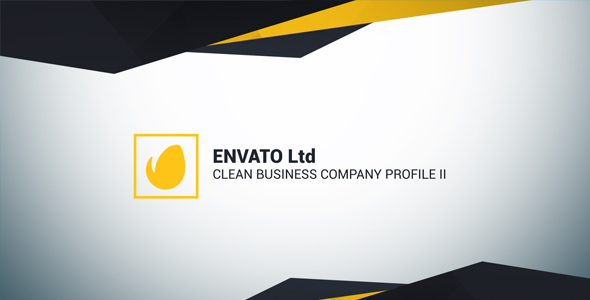 VideoHive Clean Business Company Profile II 20040403