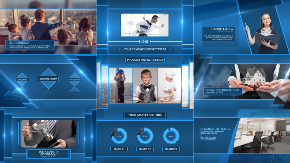 VideoHive Clean Corporate Presentation 16457583