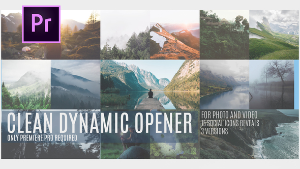 VideoHive Clean Dynamic Opener 23499614