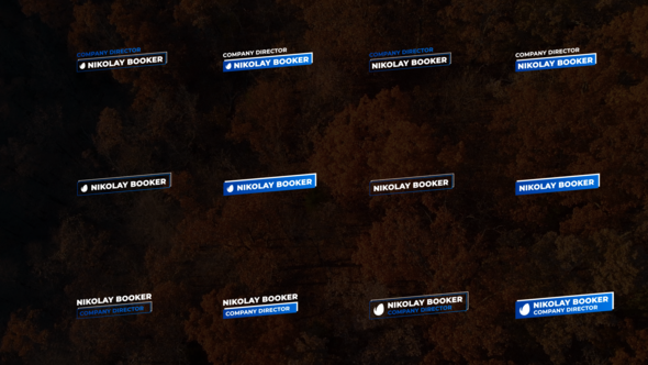 VideoHive Clean Lower Thirds 24765870