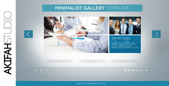 VideoHive Clean Minimal Gallery Promotion 4290211