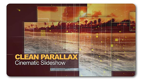 VideoHive Clean Parallax Cinematic Slideshow 19847628