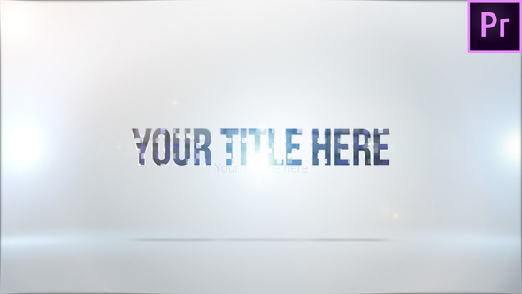 VideoHive Clean Title Stinger 23240757