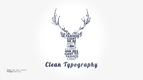 VideoHive Clean Typography 20645969
