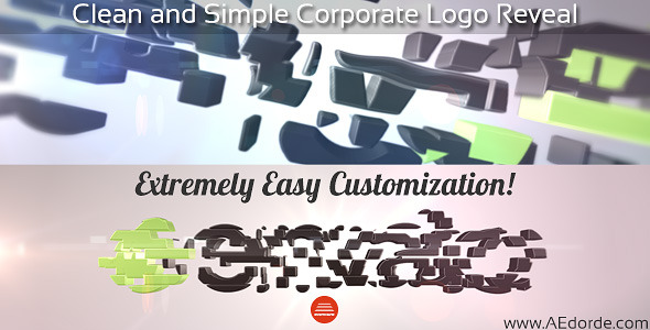VideoHive Clean and Simple Corporate Logo Reveal 8079843