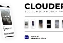 VideoHive Clouder - Motion Pack for Social Media 25254988