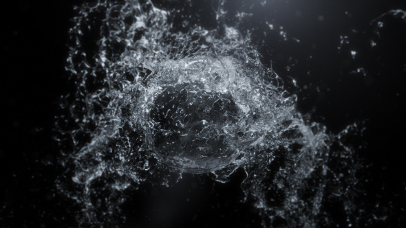 VideoHive Colliding Liquid Logo Reveal 10578829