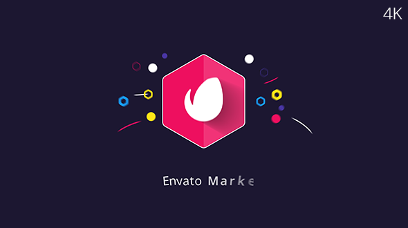 VideoHive Color Flat Logo Reveal 19660443