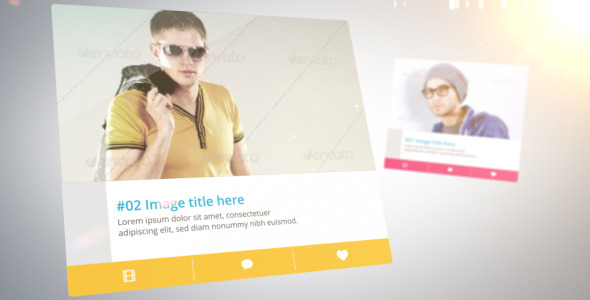 VideoHive Color Minimal Slideshow 5536612