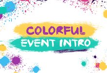 VideoHive Colorful Event Intro | After Effects Template 16412621