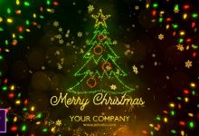 VideoHive Colorful Lights Christmas - Premiere Pro 25238708