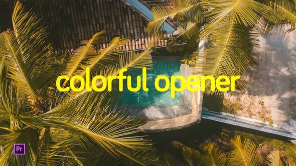 VideoHive Colorful Opener for Premiere Pro 22642722