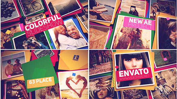 VideoHive Colorful Slideshow 19256304