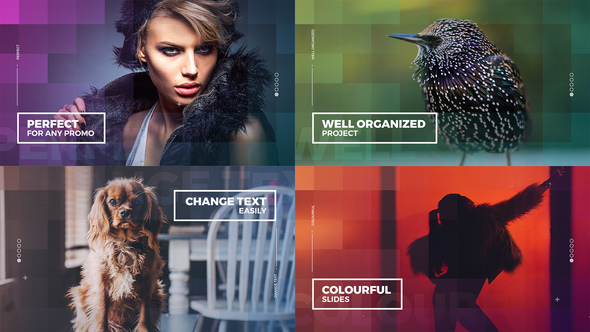 VideoHive Colourful Slideshow V2 19016073