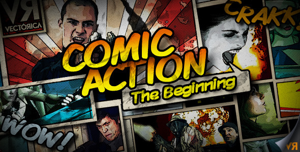 VideoHive Comic Action - The Beginning 4098573