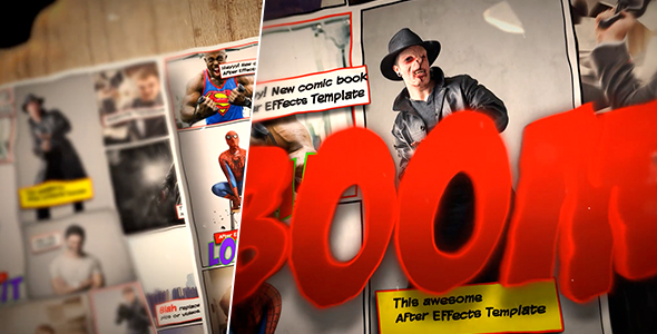 VideoHive Comic Book Template 20167805