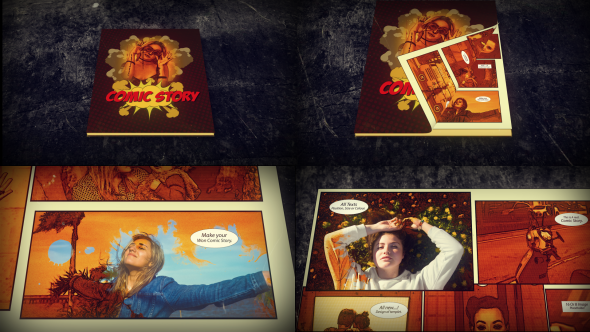 VideoHive Comic Slideshow 20057261