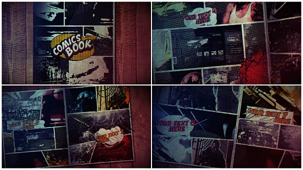 VideoHive Comics Book 17113666