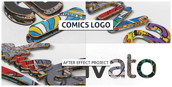 VideoHive Comics Logo 21346895