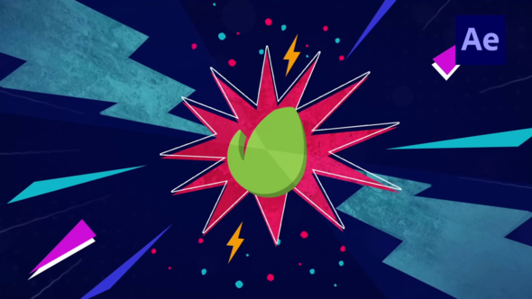 VideoHive Comics Logo 25846874