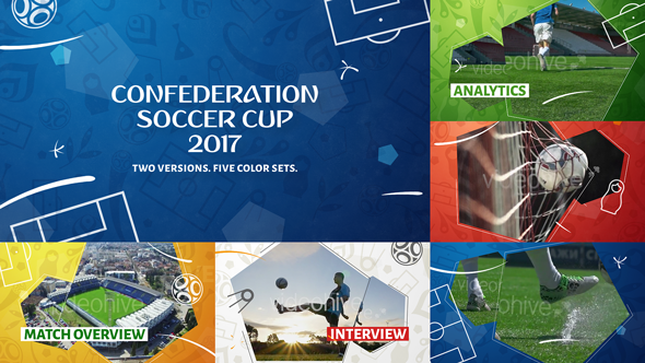 VideoHive Confederation Football (Soccer) Cup Opener 20036000
