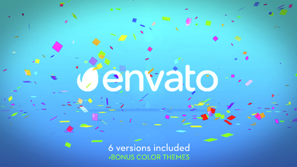 VideoHive Confetti Logo 15347902