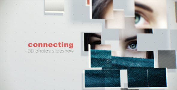VideoHive Connecting 3D Photos Slideshow 17300185