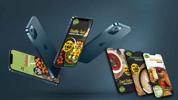 VideoHive Cooking Food Instagram Stories 37692093