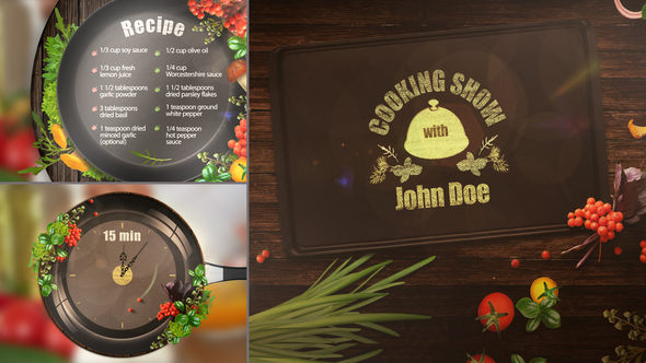 VideoHive Cooking TV Show Pack 17674082