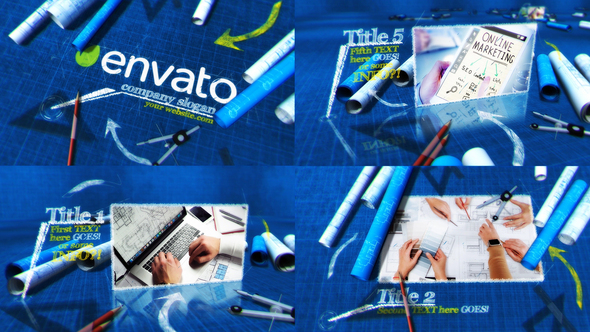 VideoHive Corporate Blueprint 244796