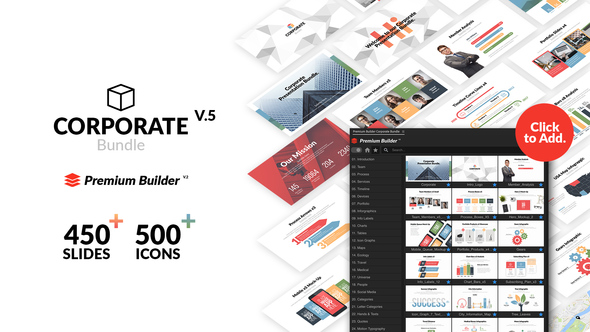 VideoHive Corporate Bundle & Infographics 19893483