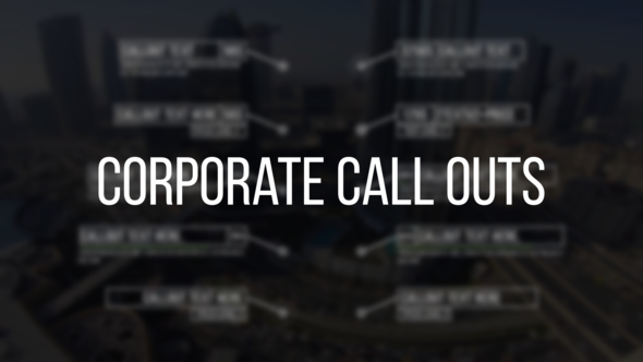 VideoHive Corporate Call Outs 24666764