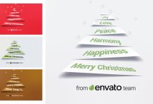 VideoHive Corporate Christmas Logo and Message Animation 22862238