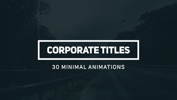 VideoHive Corporate Titles 16778050