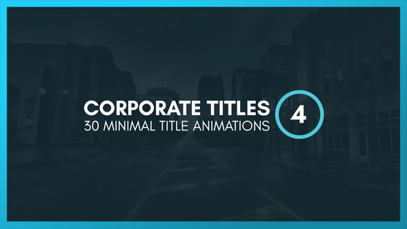 VideoHive Corporate Titles 4 17304072