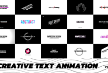 VideoHive Creative Text Animation 27434056