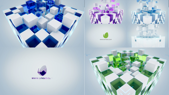 VideoHive Cube Logo Reveal 23340213