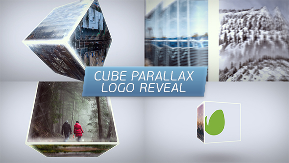 VideoHive Cube Parallax Logo Reveal 17100443