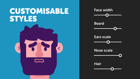 VideoHive Customisable Character Face Rig 23856885