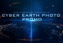 VideoHive Cyber Earth Photo Promo 19532922