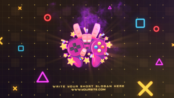 VideoHive Cyber Smoke Logo Reveal 29564685