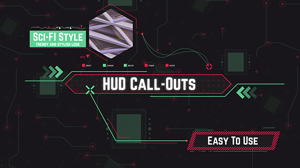 VideoHive Cyberpunk Call-Outs 19940907