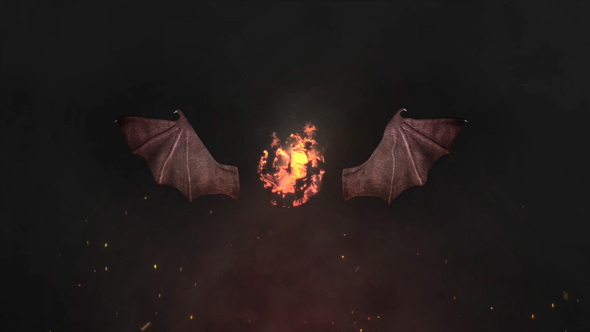 VideoHive Demonic Fire Logo 28139240