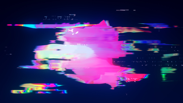 VideoHive Digital Color Glitch Logo Reveal 23944017