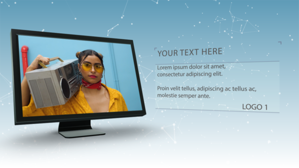 VideoHive Digital Monitor 7744505